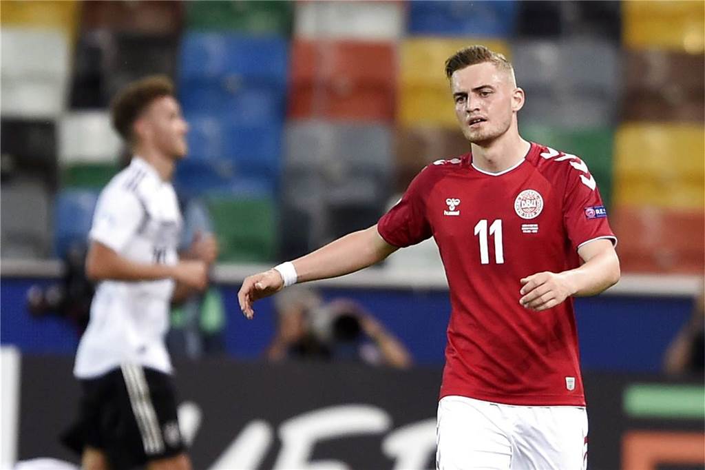 BVB-Duell: Dahoud setzt sich gegen Bruun Larsen durch Nicht zufrieden: Jacob Bruun Larsen.