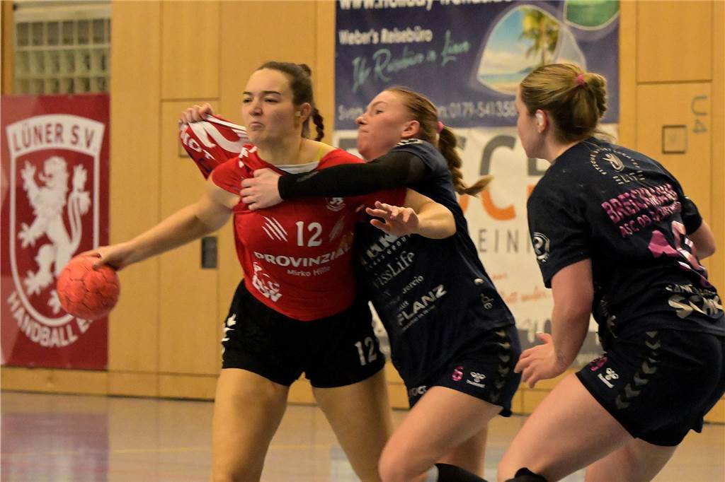 Nichts zu holen gab es am Wochenende für die Handballerinnen des Lüner SV und des VfL Brambauer.