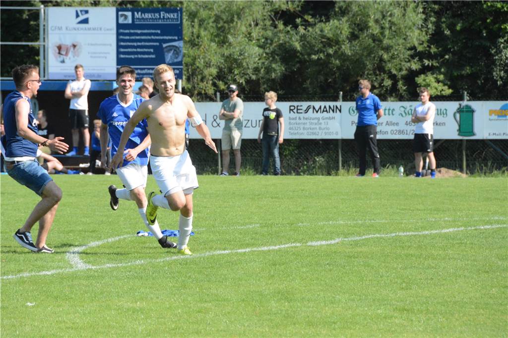 Blau-Weiß Wulfen verliert einen Schlüsselspieler Nico Genieser, BW Wulfen
