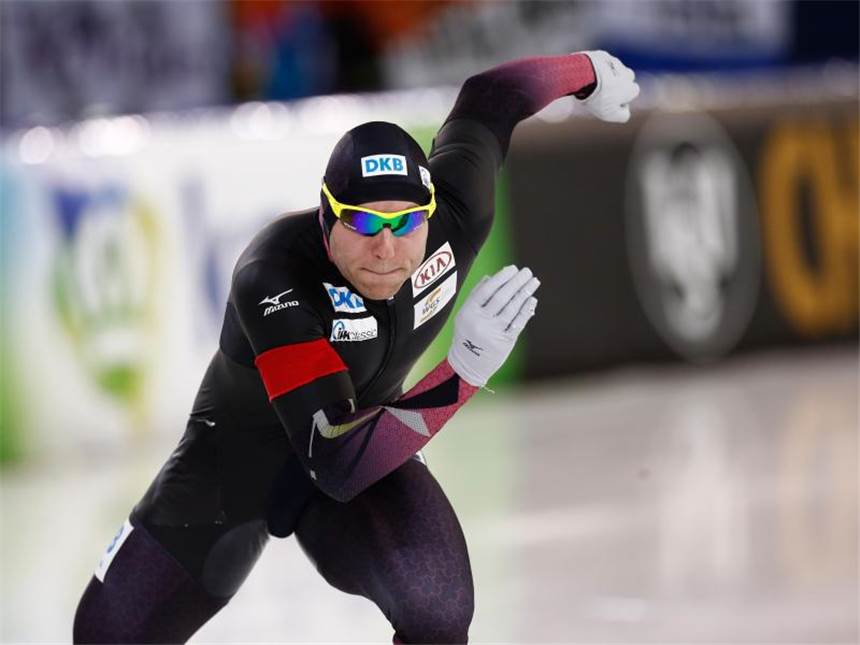 Pechstein enttäuscht von "weichem EM-Eis" Nico Ihle hat einen guten Auftakt für die EM der Eisschnellläufer erwischt. Foto: Vincent Jannink