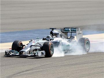 Nico Rosberg kam bei den Testfahrten in Bahrain gut zurecht. Foto: Mazen Mahdi