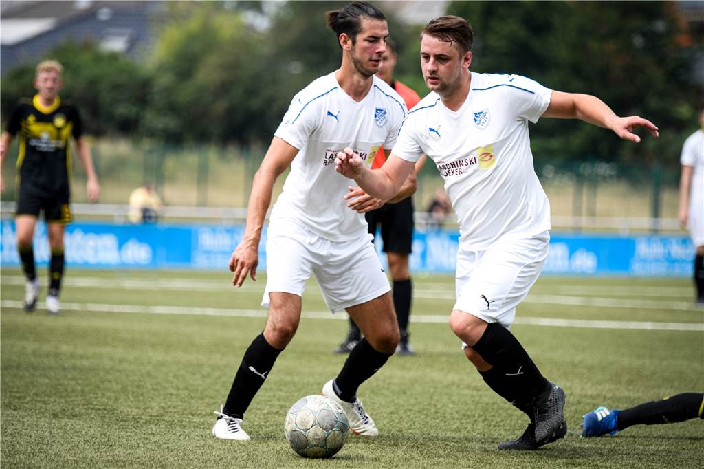 Schlagabtausch vor dem Kracher-Duell: „Derby können wir einfach, deshalb werden wir das gewinnen“ Nico Stork (r.) trug auch einst einige Jahre das Trikot von Westfalia Wethmar.