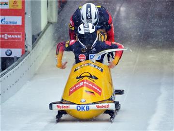 Nico Walther und Anschieber Marko Huebenbecker waren schnell unterwegs. Foto: Daniel Naupol