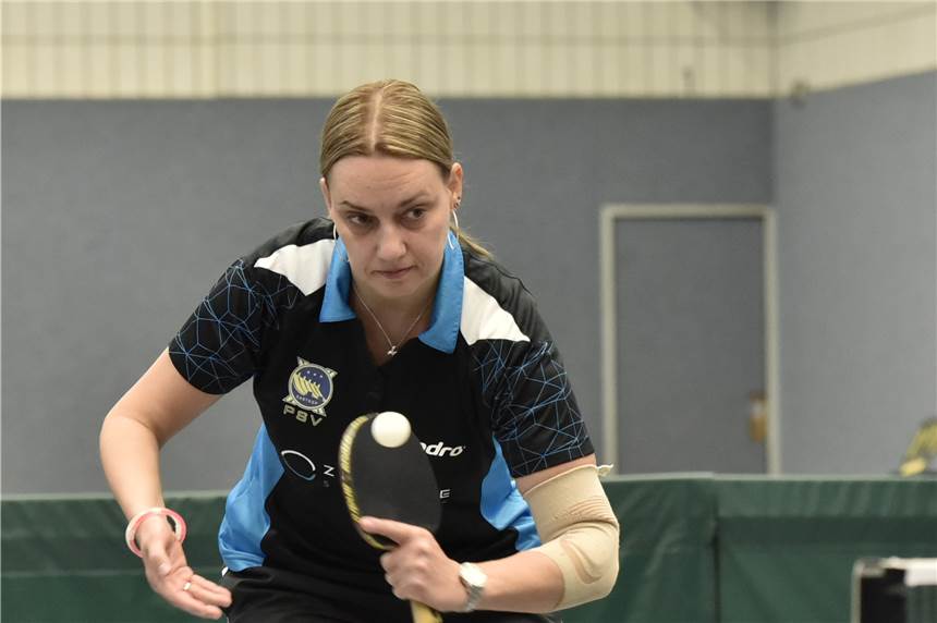 „Das könnten theoretisch alle meine Töchter sein“ Nicola Schuchardt, Kapitänin beim Tischtennis-Verbandsligisten Post SV, kam ins Grübeln über ihr Alter.
