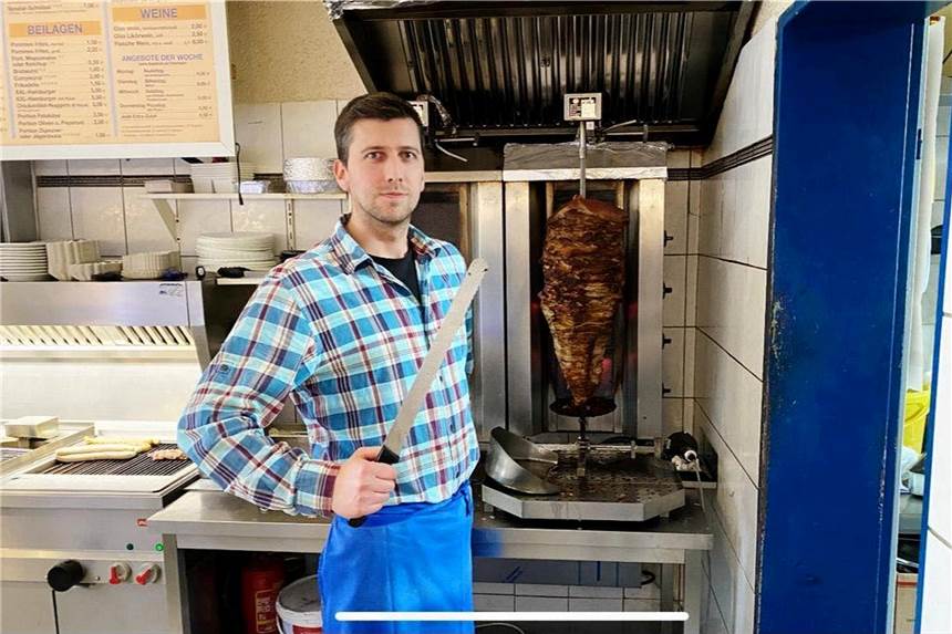 Herberner Gastronom im Lockdown: „Ich habe schlaflose Nächte“ Nicolas Pispas, hier auf einem Foto vom März 2020, war schon damals wegen der Corona-Krise besorgt.