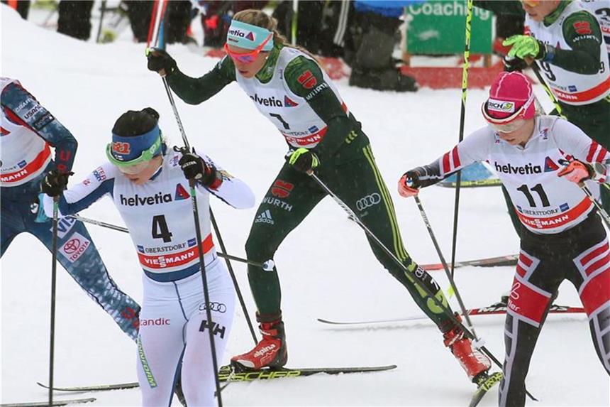 Im Leistungshoch: Nicole Fessel plant für Olympia Nicole Fessel ist die derzeit beste deutsche Langläuferin. Foto: Karl-Josef Hildenbrand