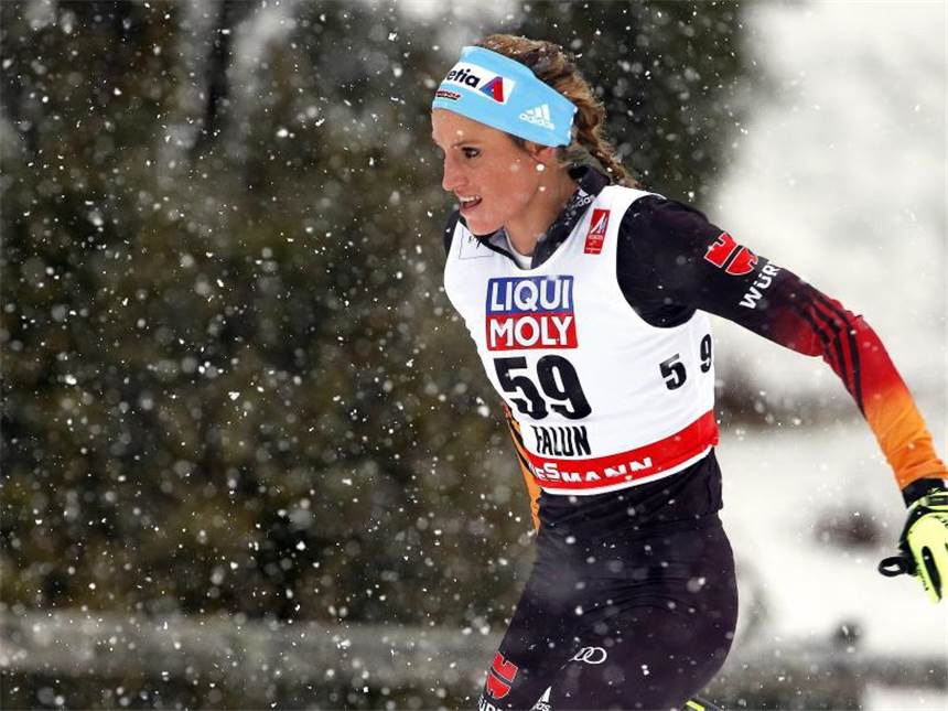Quo vadis, Langlauf? Loipen-Asse vor ungewisser Saison Nicole Fessel präsentierte sich zuletzt in guter Form. Foto: Fehim Demir