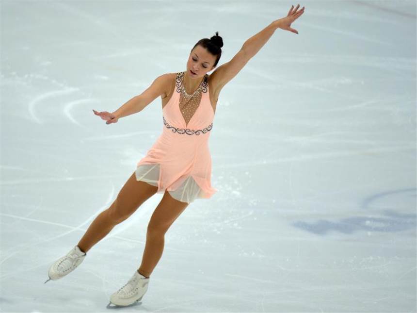 Schott wird Zehnte bei Eiskunstlauf-EM Nicole Schott landete bei der EM in Tschechien auf Rang zehn. Foto: Monika Skolimowska