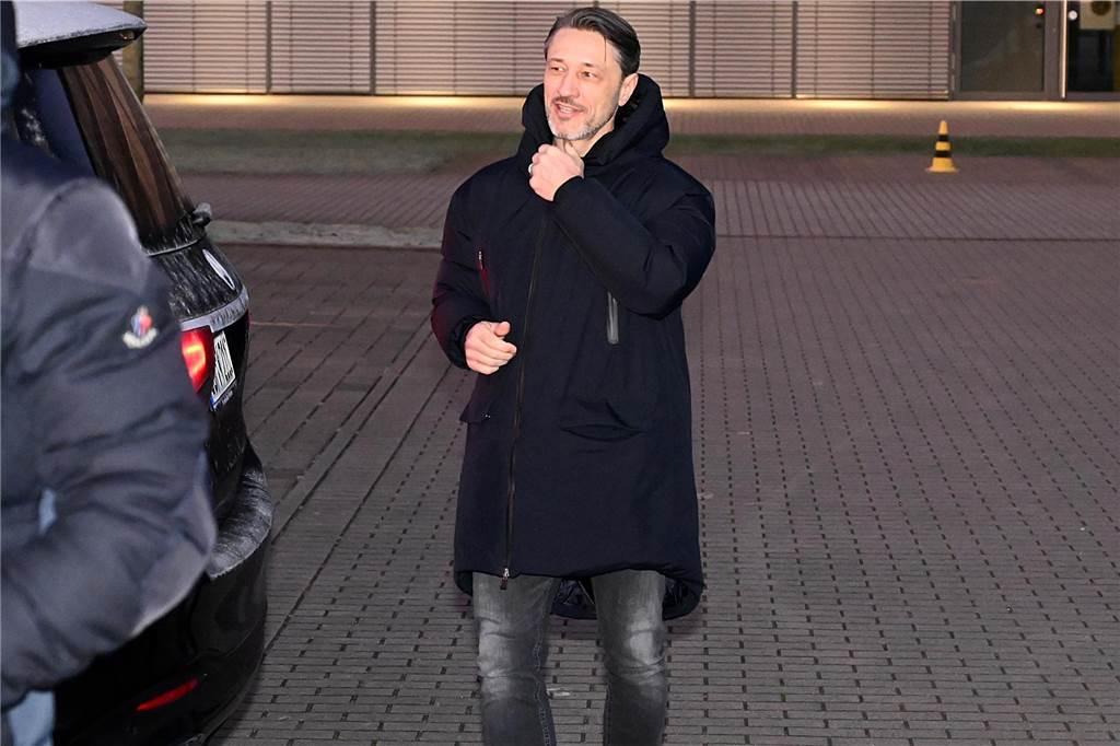 Niko Kovac kommt in Dortmund an.