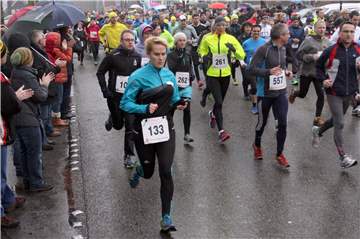 Nina Koch (Nummer 133) von den Judoka Rauxel möchte wie in den vergangenen Jahren die 10-Kilometer-Strecke beim Herner Silvesterlauf meistern.