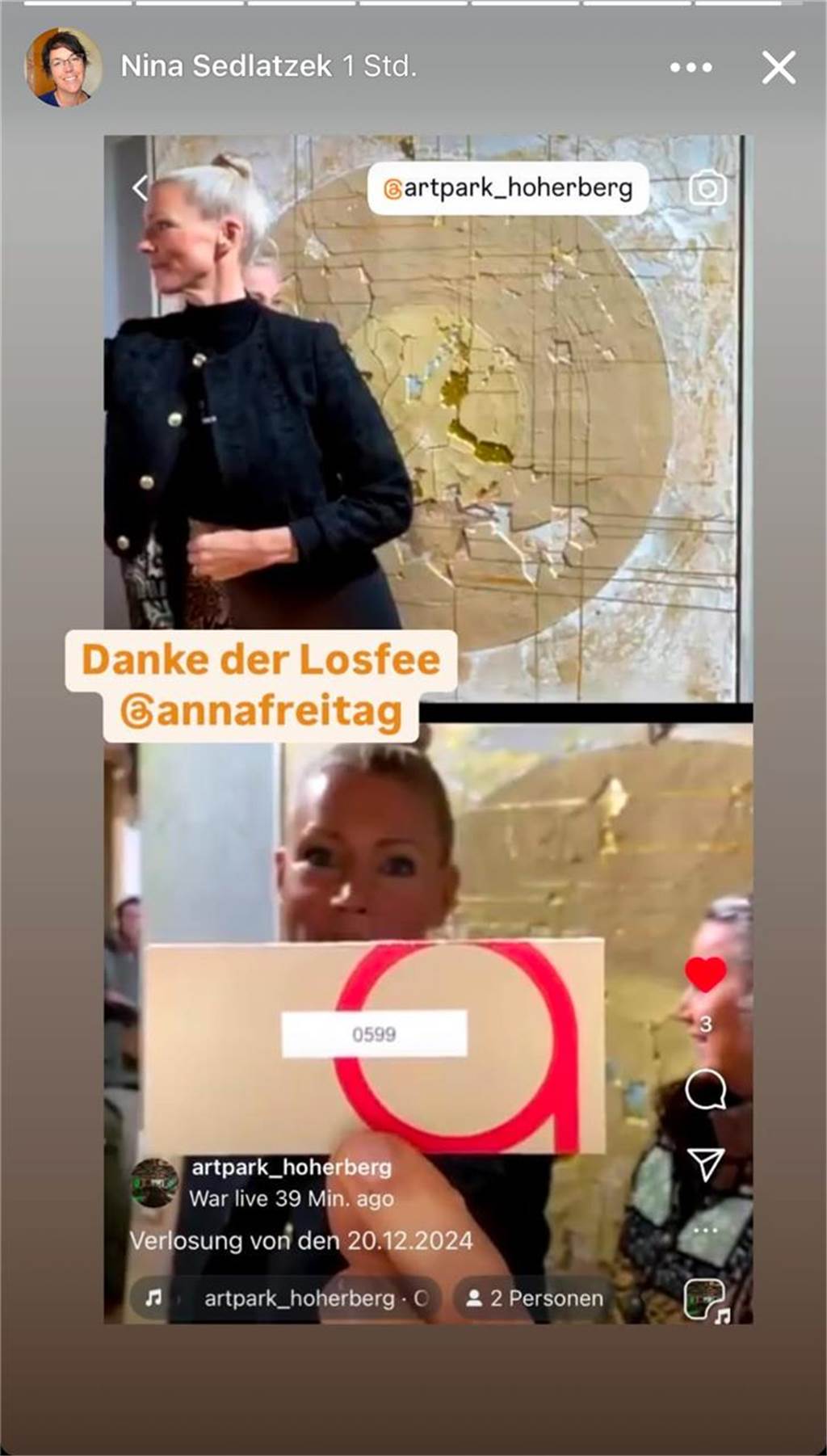 Bilder der Verlosung