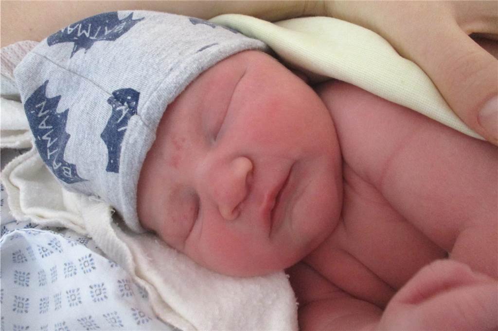 Noa-Raphael Kuhn, geboren am 18. März.