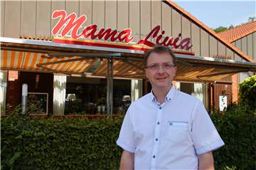 Nobert Kottig ist Inhaber des Restaurants "Mama Livia" in Alstätte.
