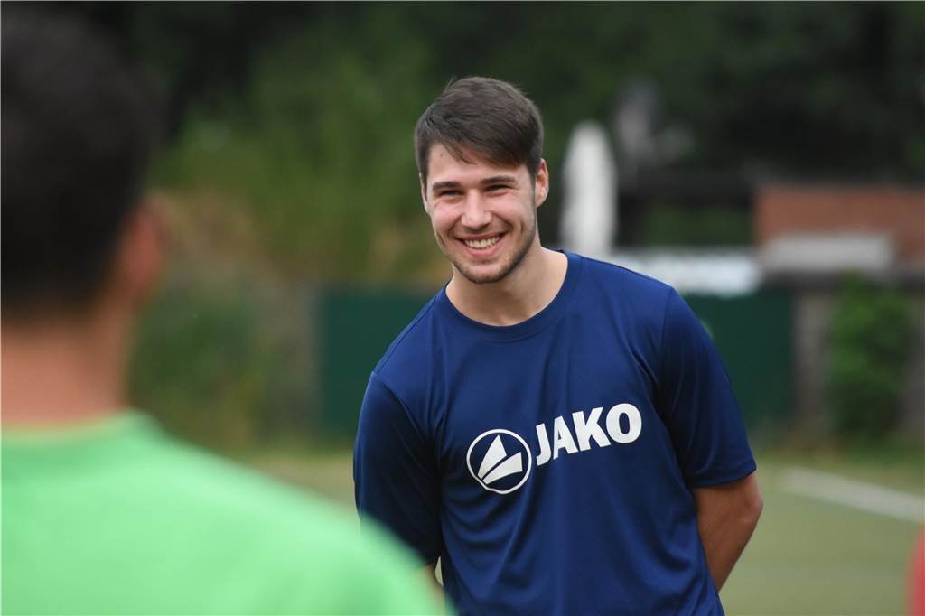 Noch ein Neuer: Luca Dombrowski kickte im vergangenen Jahr noch in der Abwehr des SV Herbern.