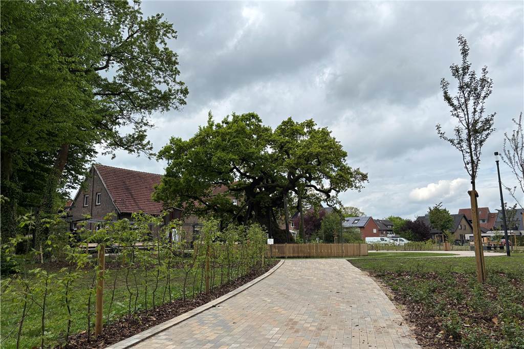 Mit Carlo Behler durch den neuen Femeichenpark in Erle Femeichenpark Erle
