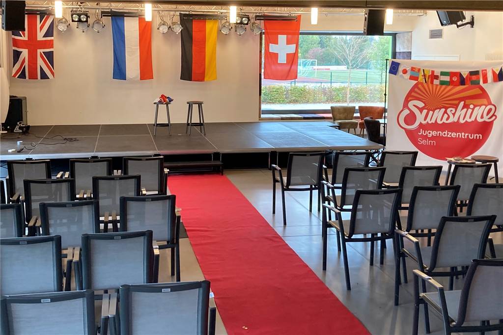 Noch stehen nur die Stühle im Sunshine vor der Bühne. Am Freitag, 22. Oktober, wird dort das Publikum den Teilnehmern des Selmvision Song Contests zujubeln.
