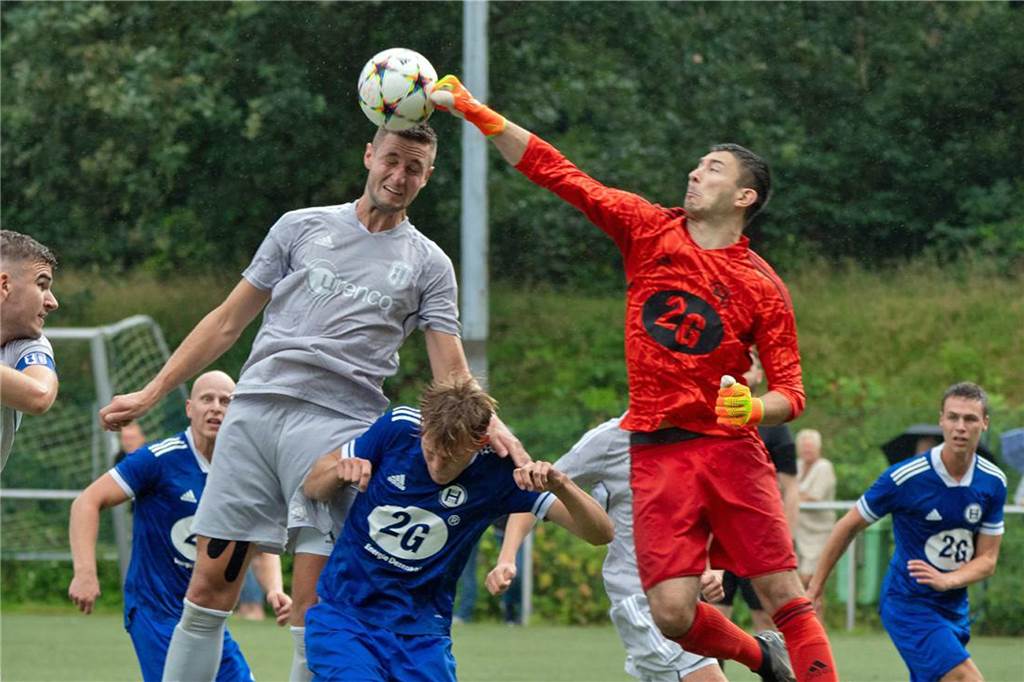 SpVgg Vreden rüstet Kader mit Neuzugang nach: Reaktion auf Verletzungen Noel Oellerich, hier in Aktion als Keeper des SV Heek, hat sich der SpVgg Vreden angeschlossen.