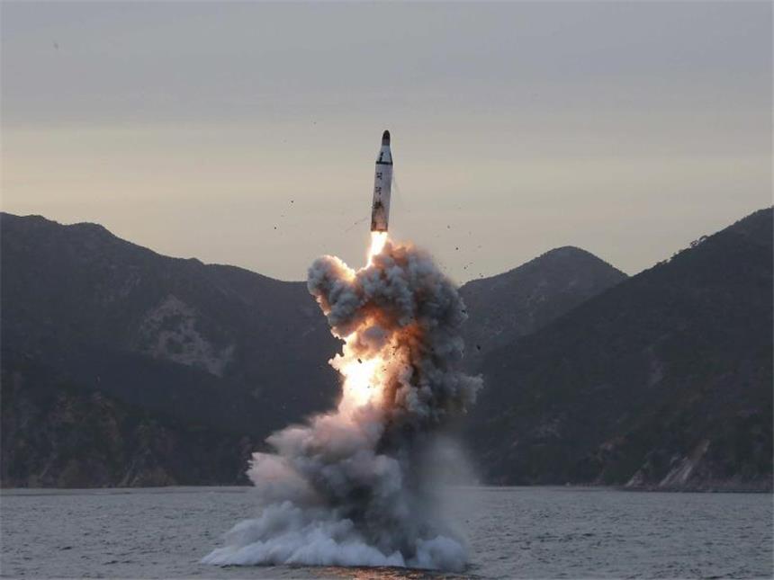 Trump beharrt auf "Feuer-und-Wut"-Äußerung Nordkorea testet auch Raketen, die von U-Booten aus starten können. Foto: KIACN