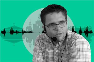 Notfallseelsorger Hendrik Münz ist Gast unserer vierten Folge des Podcasts „Gespräche von hier“.