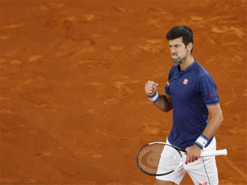 Viertelfinal-Aus für Alexander Zverev in Madrid Novak Djokovic steht ohne zu spielen im Halbfinale von Madrid. Foto: Daniel Ochoa De Olza