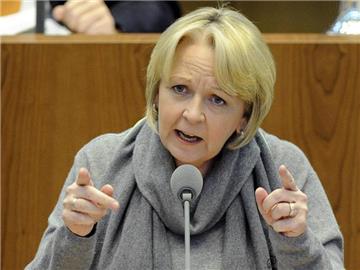 NRW-Ministerpräsidentin Hannelore Kraft: «Wir konnten dieses Gesetz nicht aufhalten, nur verschlimmbessern». Foto: Marius Becker