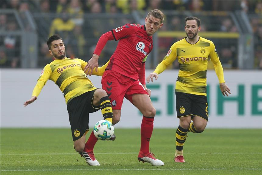Castro und Sahin erwischen gegen Freiburg schwarzen Tag Nuri Sahin (l.) und Gonzalo Castro (r.) enttäuschten gegen Freiburg auf der ganzen Linie.