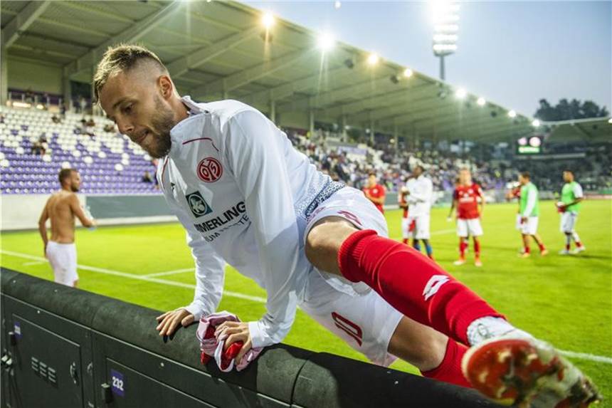 Ob Alexandru Maxim für die Mainzer auflaufen kann, steht noch nicht fest. Foto: Robert Michael