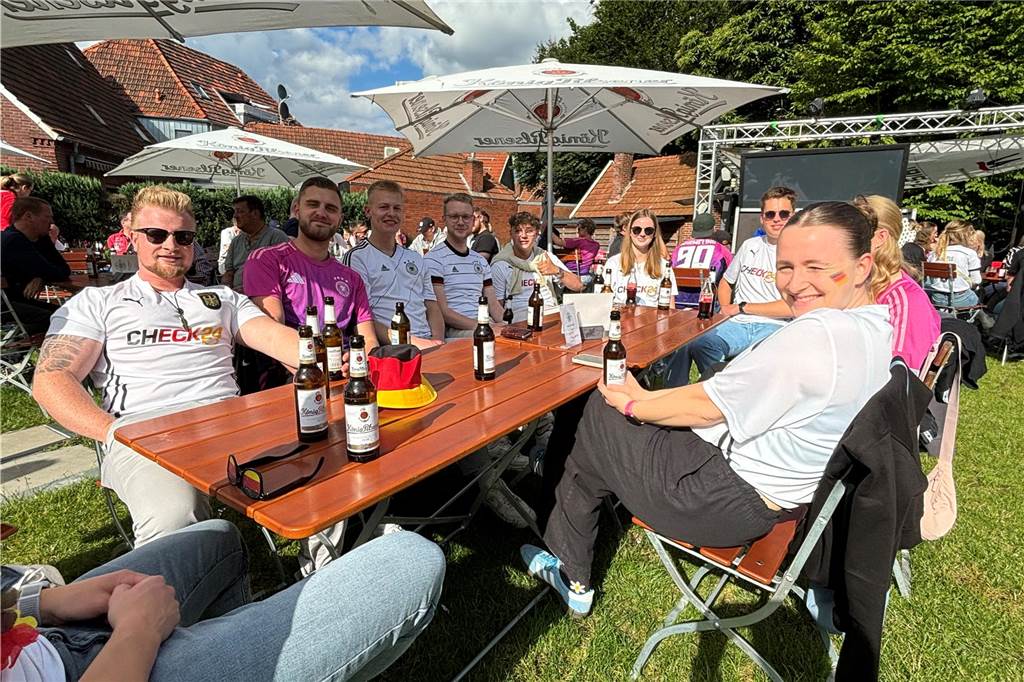 Public-Viewing in Südlohn