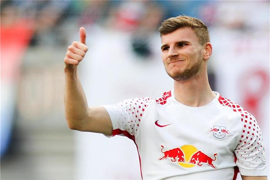 RB Leipzig trifft auf Liepaja oder Häcken Ob Leipzigs Star Timo Werner in der Europa-League-Quali mitspielt, steht noch nicht fest. Foto: Jan Woitas
