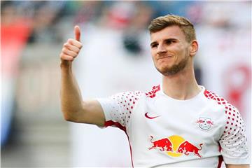 Ob Leipzigs Star Timo Werner in der Europa-League-Quali mitspielt, steht noch nicht fest. Foto: Jan Woitas