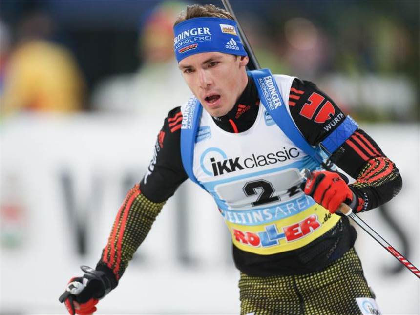 Simon Schempp fehlt auch in der Staffel Ob Simon Schempp beim Massenstartrennen dabei sein wird, ist noch offen. Foto: Friso Gentsch