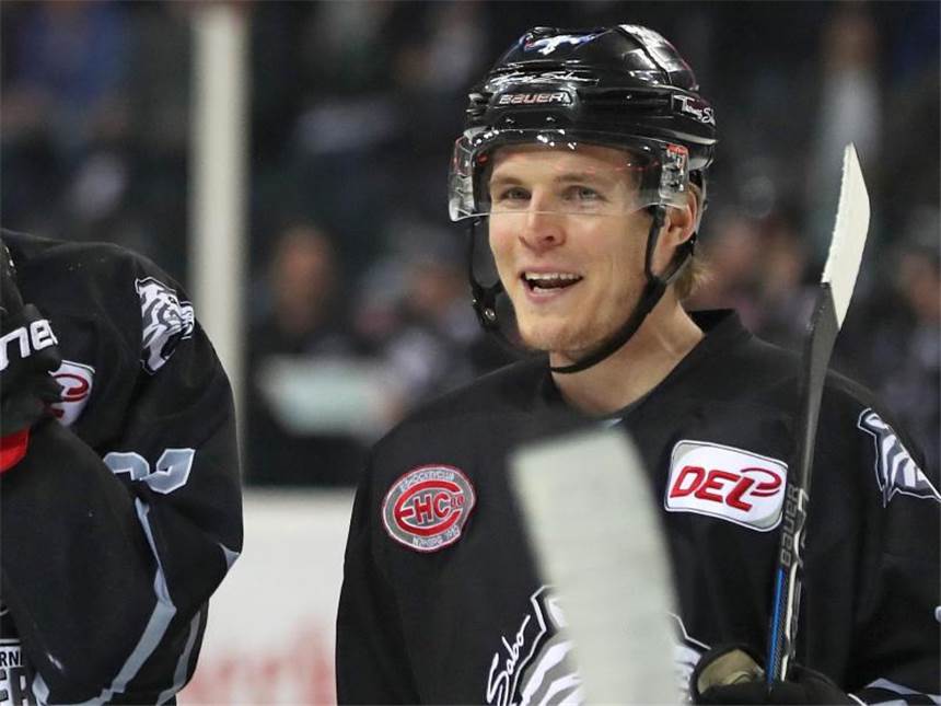 Fünf Abgänge bei Nürnberg Ice Tigers Ob Stürmer Brandon Prust bei den Ice Tigers bleibt oder zurück in die NHL wechselt, ist noch offen. Foto: Daniel Karmann
