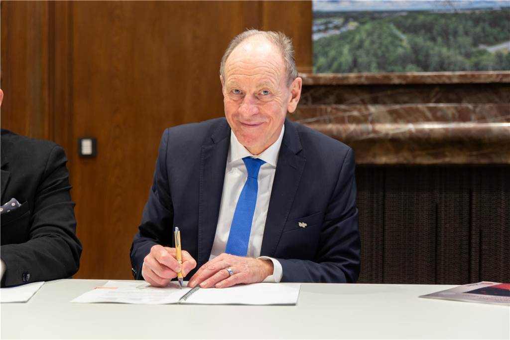 Vom Unternehmer zum Oberbürgermeister: Frank Kien (CDU) möchte antreten Oberbürgermeister Bernd Tischler