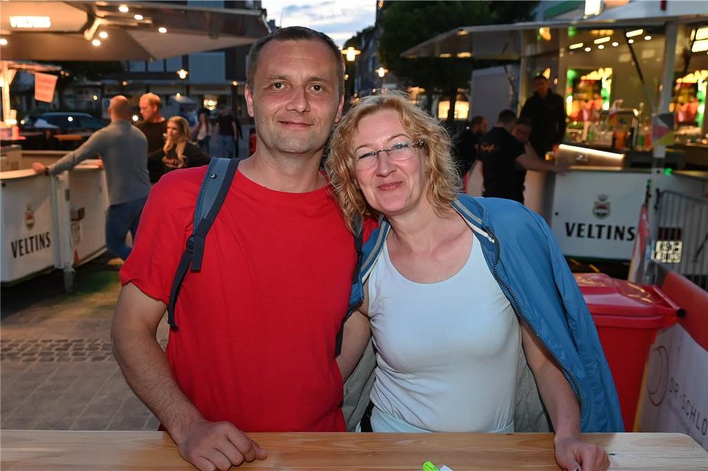 Obwohl Deutschland nicht im Finale stand, wollten in Dorsten zahlreiche Fußball-Fans das Spiel beim Public Viewing sehen.