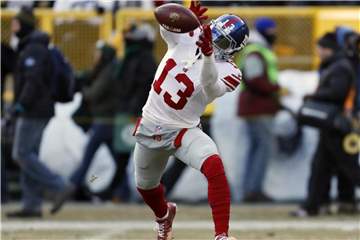 Odell Beckham Jr. wird zum bestbezahlten Passempfänger der gesamten Liga. Foto: Matt Ludtke/FR155580 AP