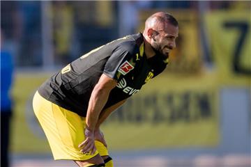 Ömer Toprak muss aufgrund eines Nasenbeinbruchs vorerst kürzer treten. 