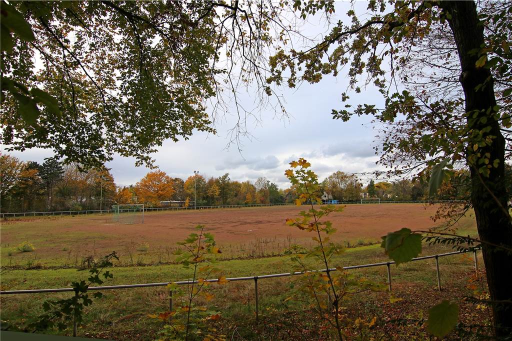 Neubaugebiete für „Menschen mit mehr Geld“: Warum handelt die SPD in Wickede so unsozial? Östlich des Pleckenbrinks, unter anderem auf dem ehemals vom SV Dortmund 82 genutzten Sportplatz, sollen insgesamt 130 Wohnungen gebaut werden.
