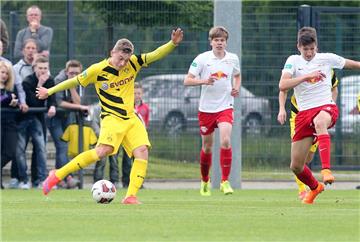 Offensivkraft Jacob Bruun Larsen brachte Borussias B-Junioren gegen RB Leipzig am Mittwoch vor der Pause per Abstauber in Führung.