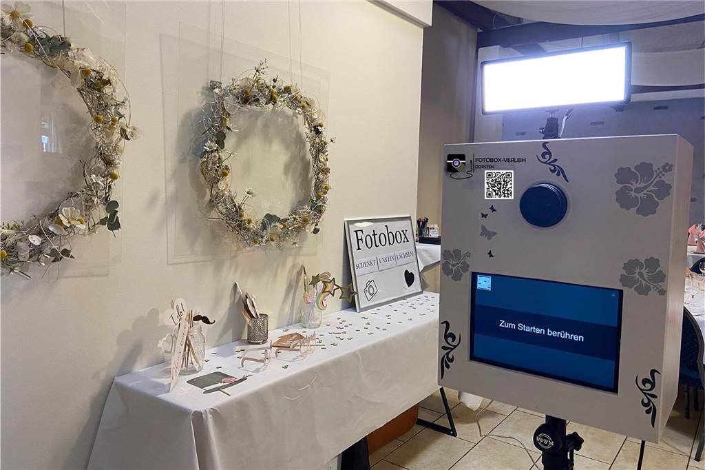 Fotobox-Verleih Dorsten hält die schönsten Momente im Leben fest Oft steht die Fotobox bei Hochzeiten mit auf dem Programm.