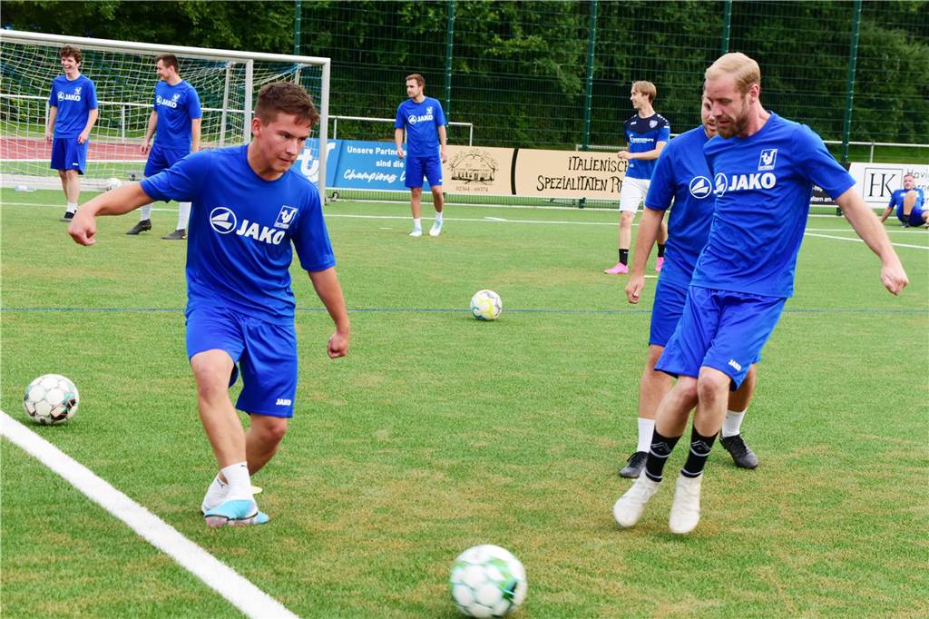 Ohne Trainer Dennis Schulz, aber dafür mit vielen Spielern ist der TuS Sythen in die Vorbereitung auf die A-Liga-Saison 2023/24 gestartet.