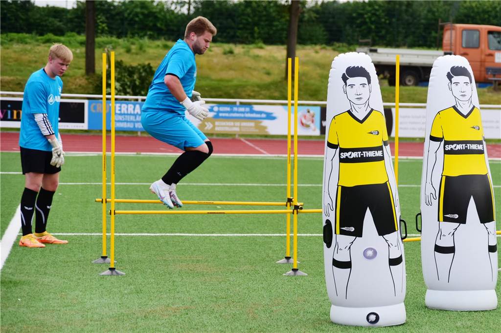 Ohne Trainer Dennis Schulz, aber dafür mit vielen Spielern ist der TuS Sythen in die Vorbereitung auf die A-Liga-Saison 2023/24 gestartet.