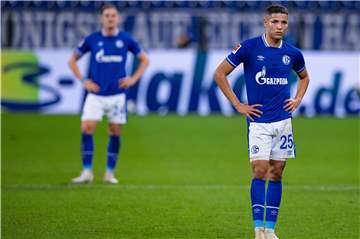 Ohne Worte: Basian Oczipka (l.) und Amine Harit.