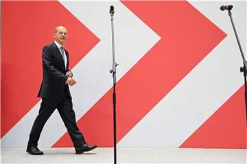Olaf Scholz, Kanzlerkandidat der SPD, wird von seiner Partei auch nach der Wahl unterstützt.