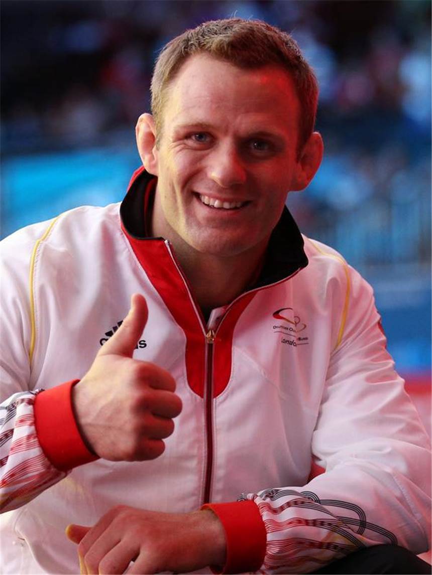 145-Kilo-Koloss Tölzer am Ziel - Endlich Judo-Medaille Ole Bischof gehörte zu den Fans des deutschen Schwergewichtlers. Foto: Friso Gentsch