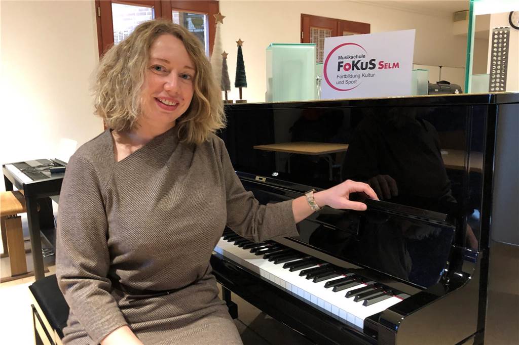 Olga Shonurova ist die Leiterin der Selmer Musikschule. 