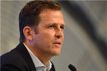 Oliver Bierhoff übte Kritik an der DFB-Elf. Foto: Sven Hoppe