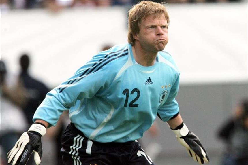 Die Nummer Eins - Deutschlands große Torhüter Oliver Kahn (2006) gehört zu Deutschlands großen Torhütern. Foto: Bernd Weissbrod