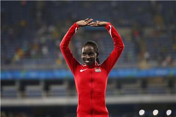 Olympiasiegerin Vivian Jepkemoi Cheruiyot wird erstmals am Frankfurt Marthon teilnehmen. Foto: Yoan Valat