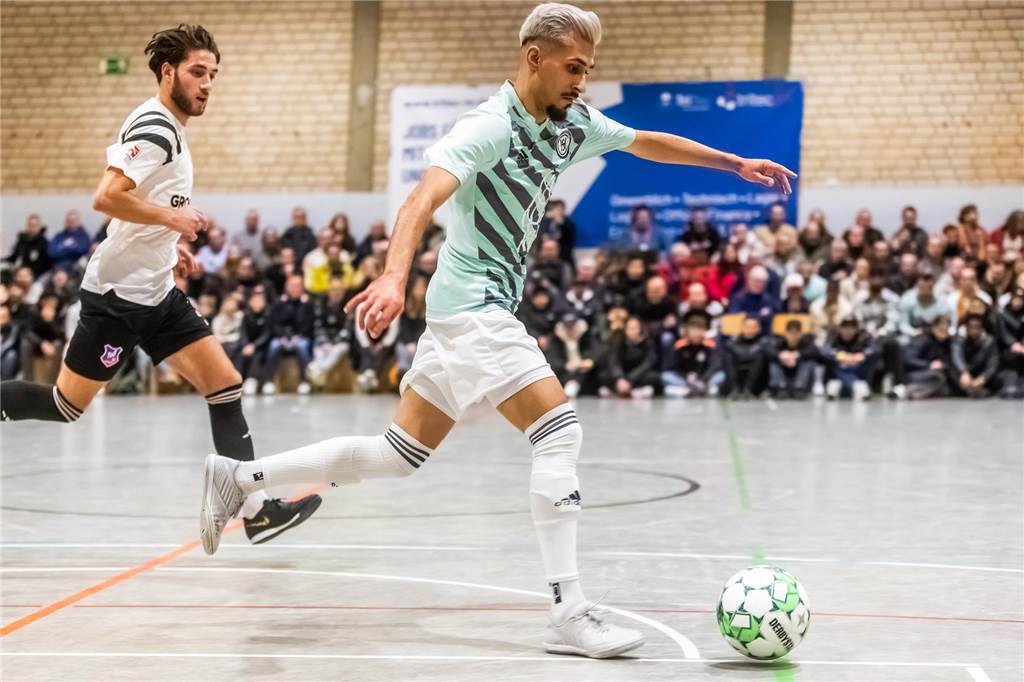 „Pleitenpech und Pannentore, aber ne geile Mentalität“ : Zwischenfazit zur Hinrunde des HSC Omer Gergery gehöt zu den starken Offensivspielern des Hörder SC.