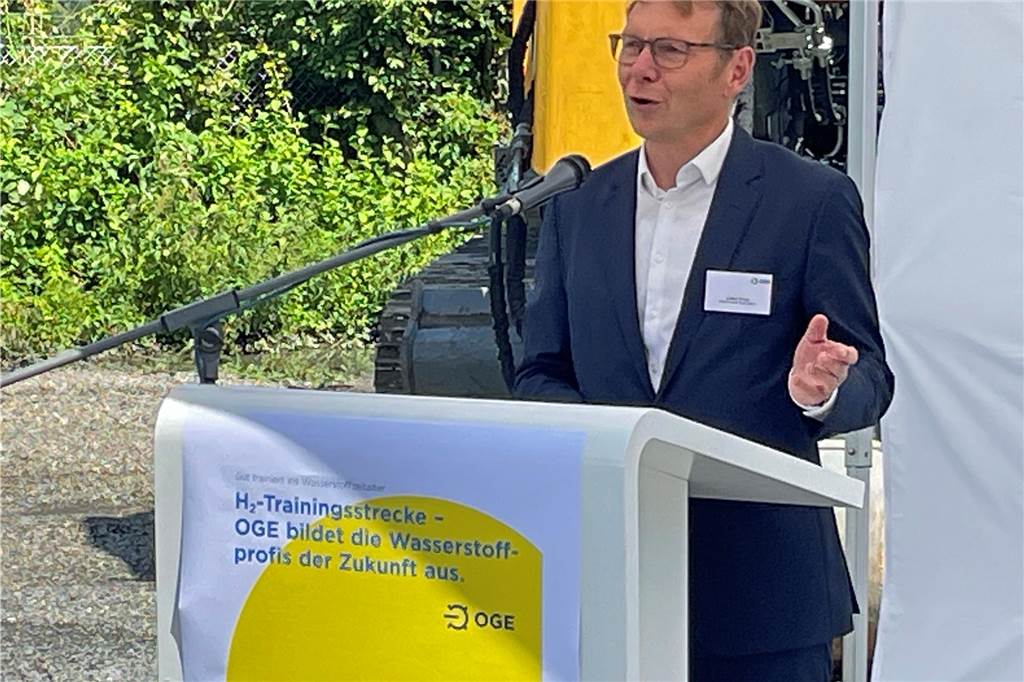 "Open Grid Europa ist für Werne seit fünf Jahrzehnten ein wichtiger Partner", sagte Bürgermeister Lothar Christ in seiner kurzen Rede.